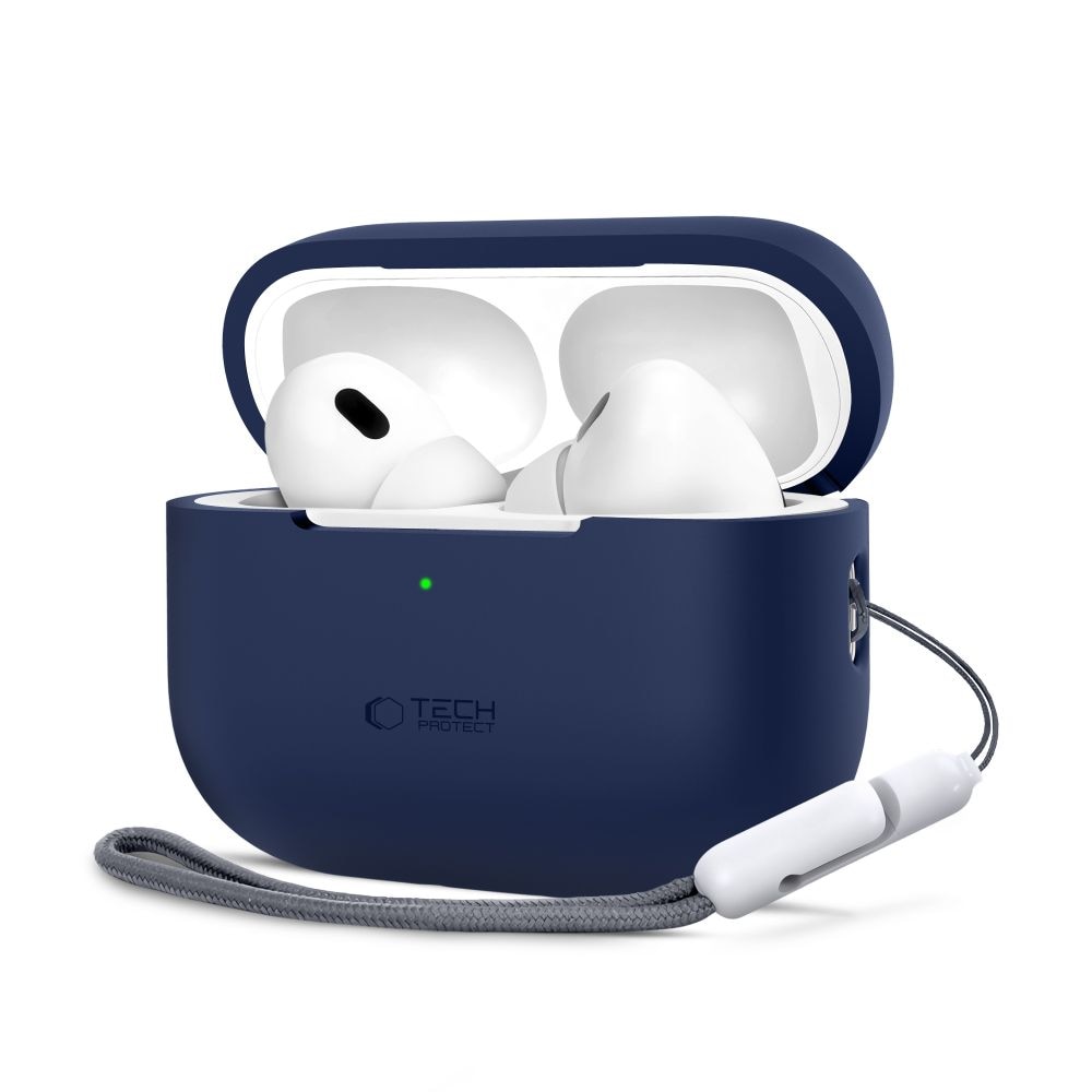 Tech-Protect silikonikotelo Apple AirPods Pro 1 / 2:lle - sininen