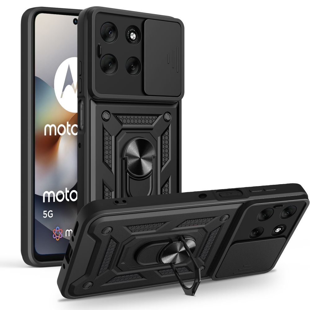 Tech-Protect CamShield Pro kotelo Motorola Moto G56 5G - musta