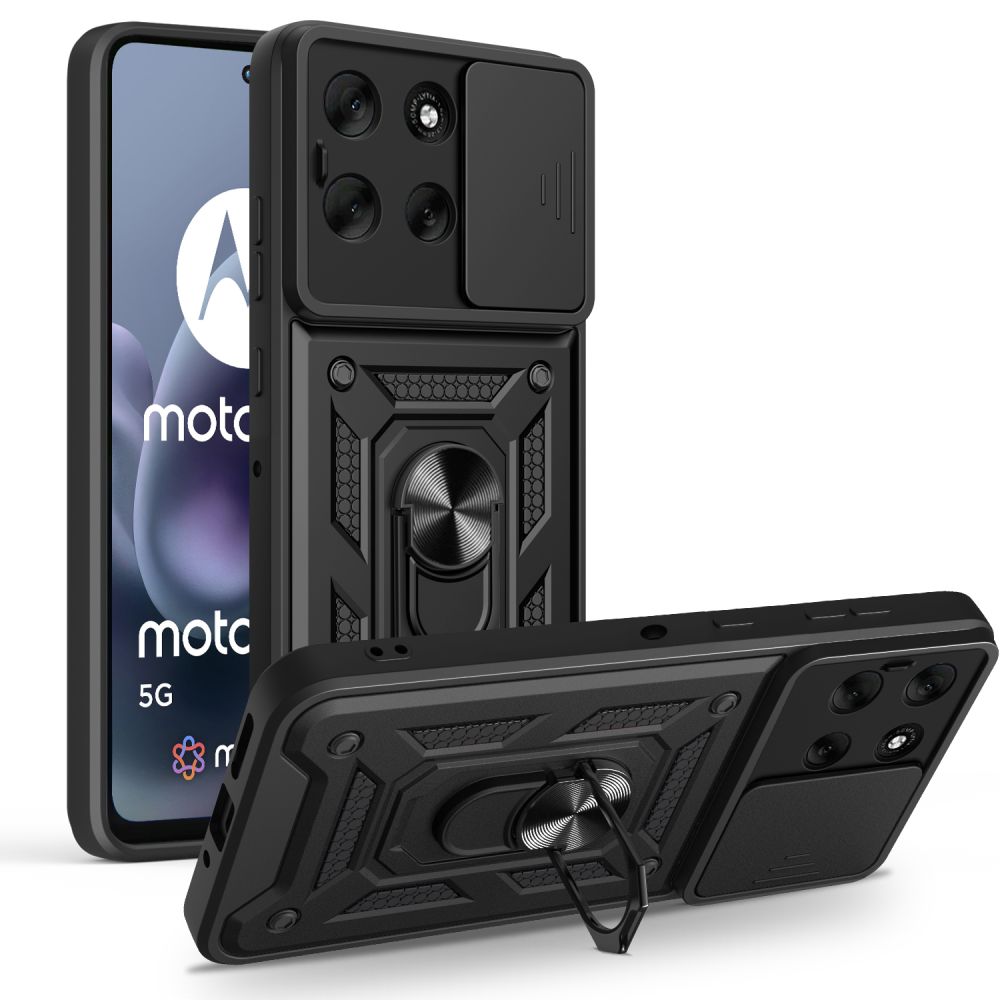 Tech-Protect CamShield Pro kotelo Motorola Moto G86 5G - musta