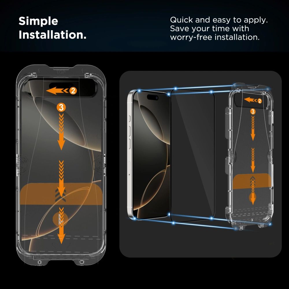 Tech-Protect Quick Set Spy+ Privacy Glass 2-pack hintaan iPhone 15 / 16