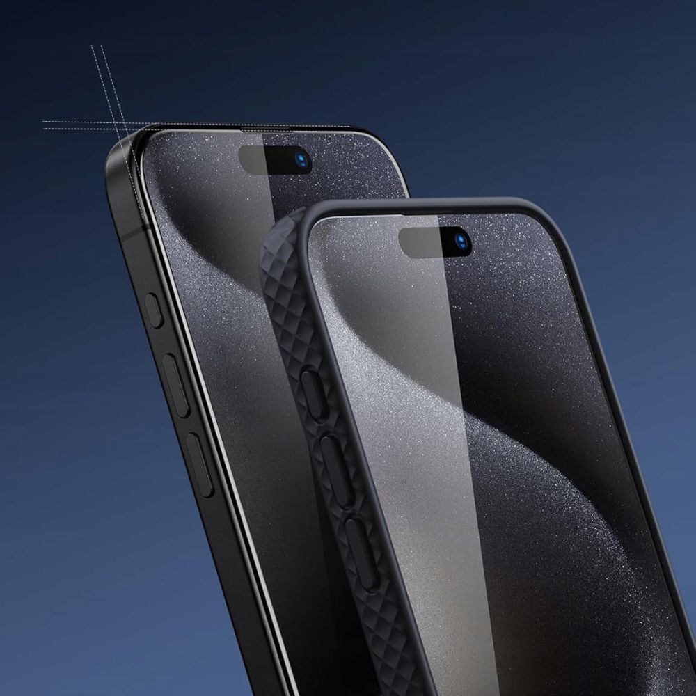 Tech-Protect Glass Fit+ 2-pack karkaistua lasia iPhone 17 Air - läpinäkyvää