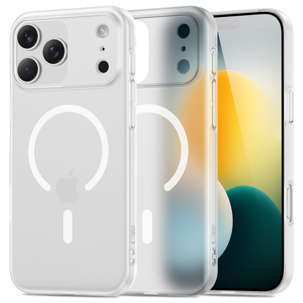 Tech-Protect MagSlim MagSafe -kotelo 17 Pro -000000010n 17 Pro - mattavalkoinen - Mattavalkoinen