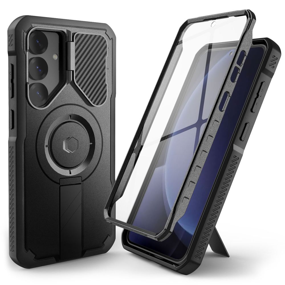 Tech-Protect Kevlar MagSafe+ kotelo Samsung Galaxy S25 Plus - musta