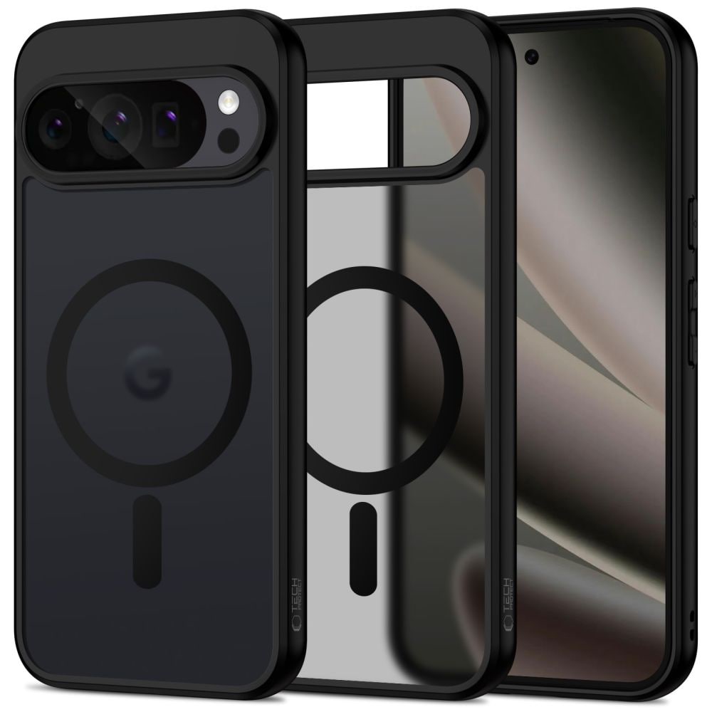 Tech-Protect MagMat MagSafe -kotelo Google Pixel 10 Pro XL:lle - matta musta