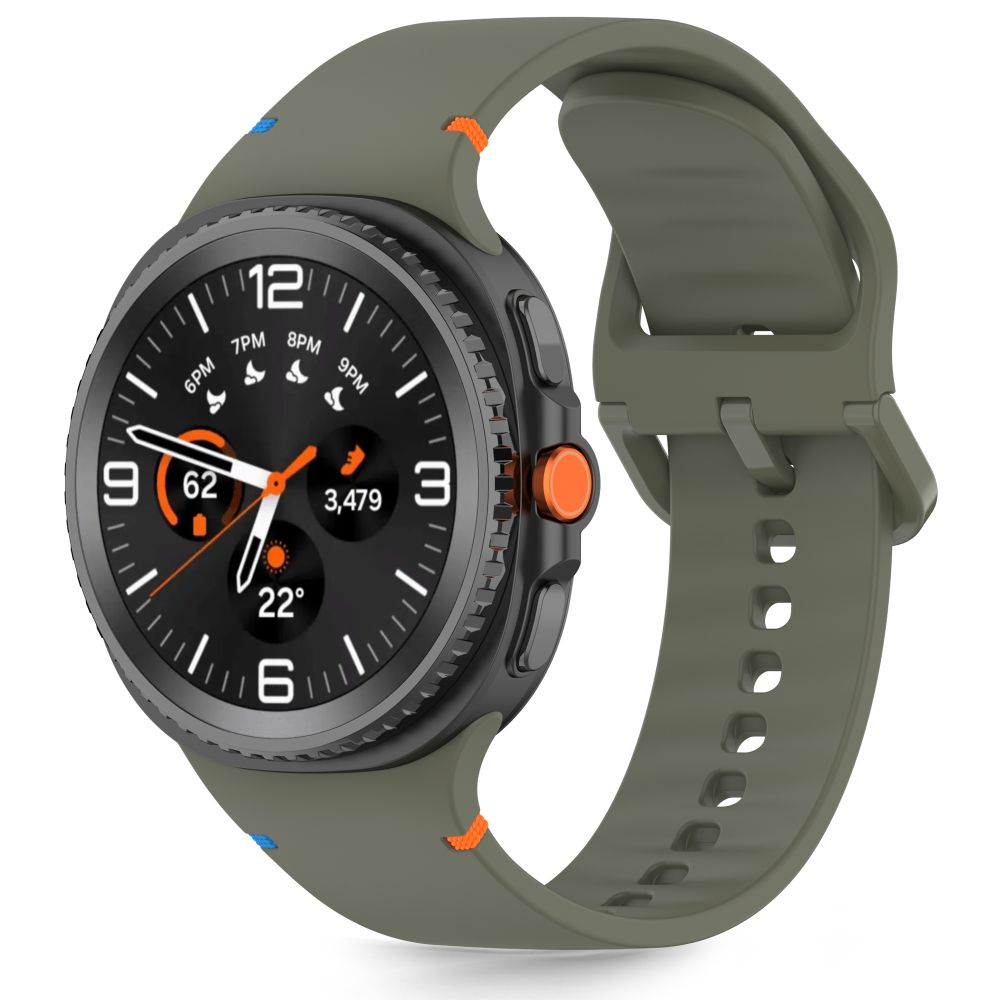 Tech-Protect silikoniranneke Samsung Galaxy Watch 40/44/46 mm:lle - vihreä