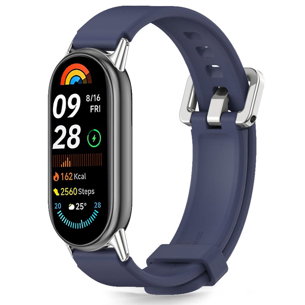 Tech-Protect IconBand Classic hihna Xiaomi Smart Band 8/9/10/NFC - laivastonsininen