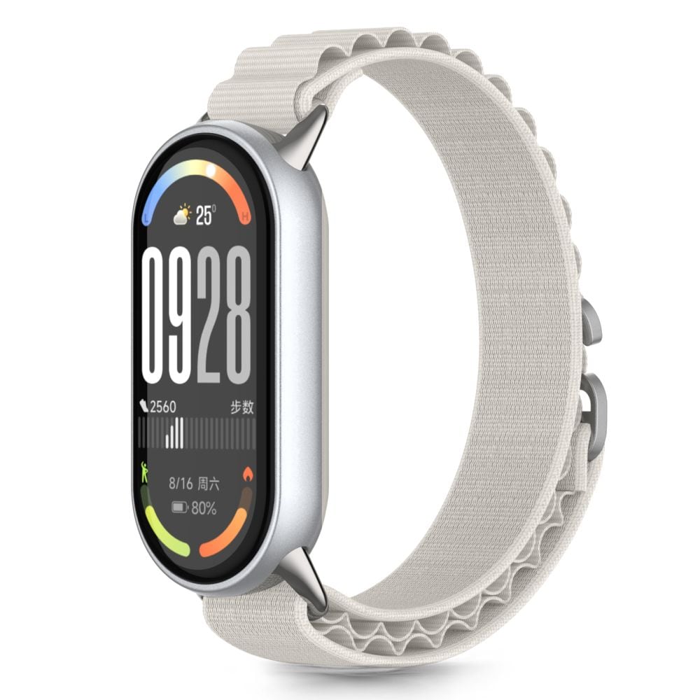 Tech-Protect Nylon Pro hihna Xiaomi Smart Band 8 / 9 / 10 / NFC:lle - Beige