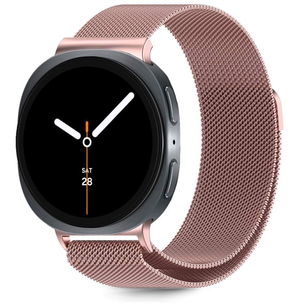 Tech-Protect ruostumatonta terästä hihna Samsung Galaxy Watch 40/44/46 mm - vaaleanpunainen