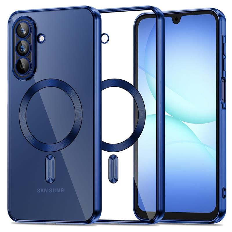 Tech-Protect MagFlex MagSafe kotelo Samsung Galaxy A17 4G/5G - läpinäkyvä sininen