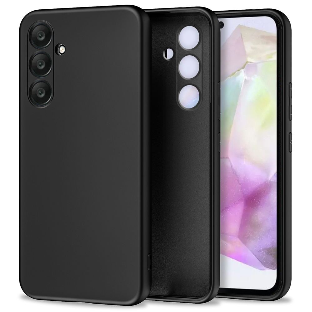 Tech-Protect Icon kotelo Samsung Galaxy S25 FE:lle - Musta