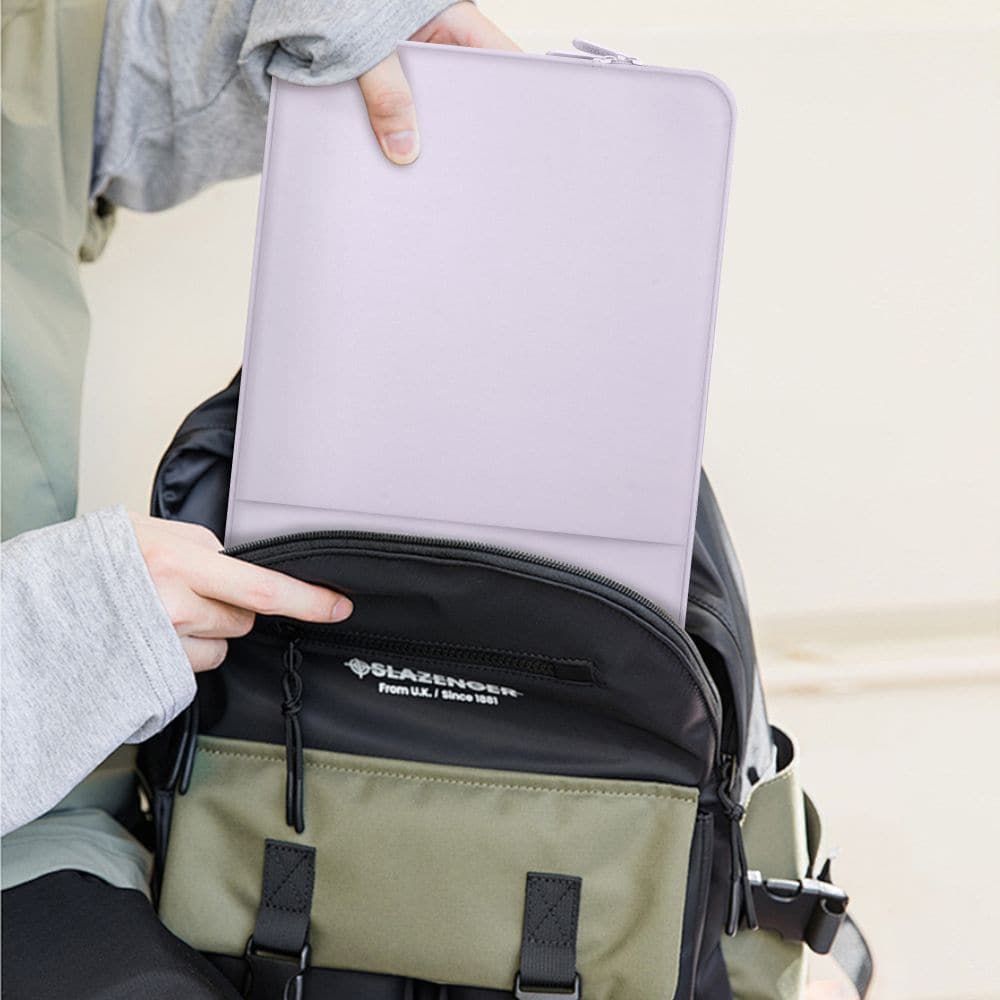 Tech-Protect neopreeninen kannettavan tietokoneen kotelo 15-16" - violetti