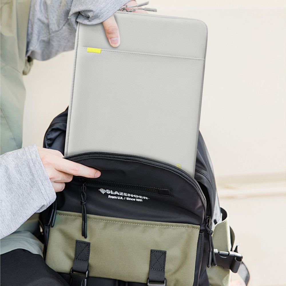Tech-Protect Defender Kannettavan tietokoneen laukku 15-16" - harmaa