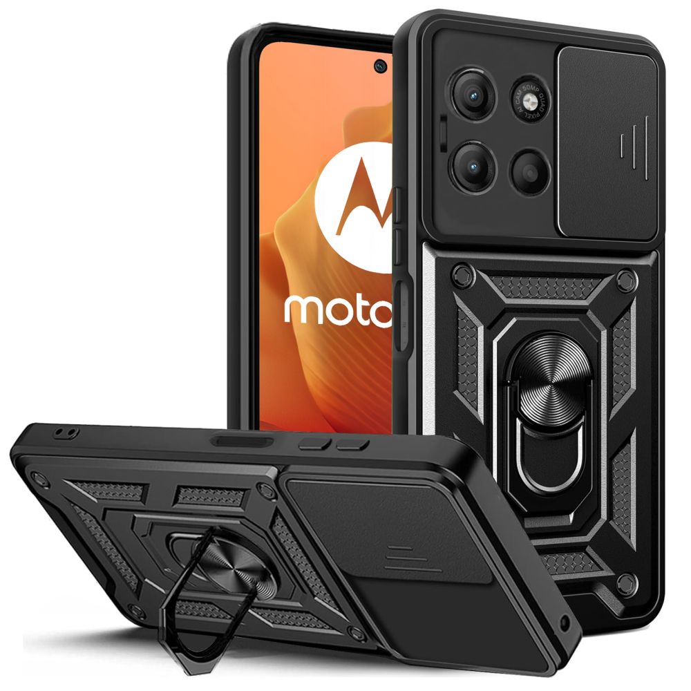 Tech-Protect CamShield Pro kotelo Motorola Moto G15 - musta