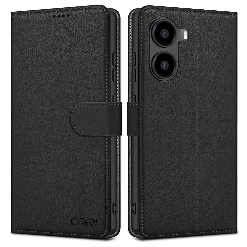 Tech-Protect lompakko kotelo Xiaomi Poco X7 Pro 5G - musta