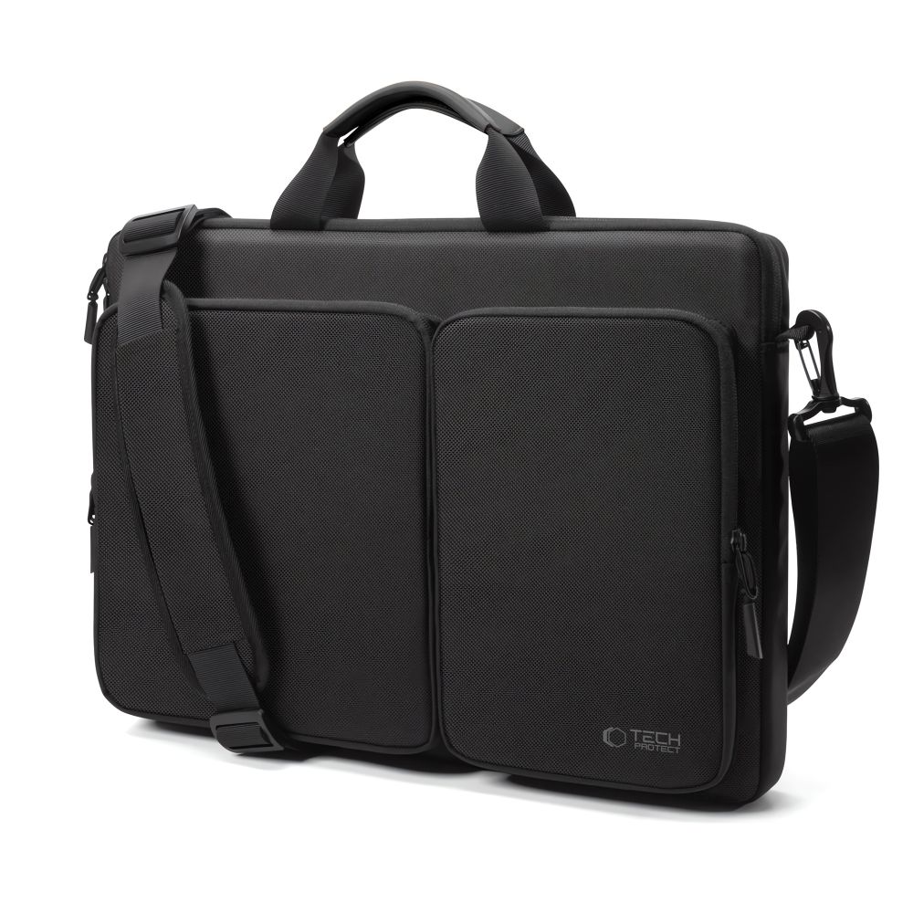 Tech-Protect Defender Laukku 17" kannettavalle tietokoneelle - musta