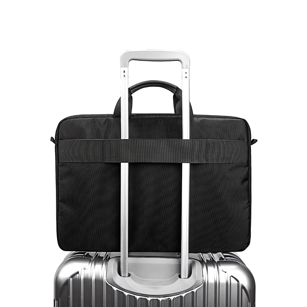 Tech-Protect Defender Laukku 17" kannettavalle tietokoneelle - musta