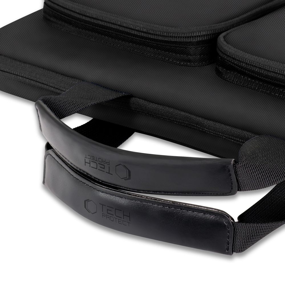 Tech-Protect Defender Laukku 17" kannettavalle tietokoneelle - musta