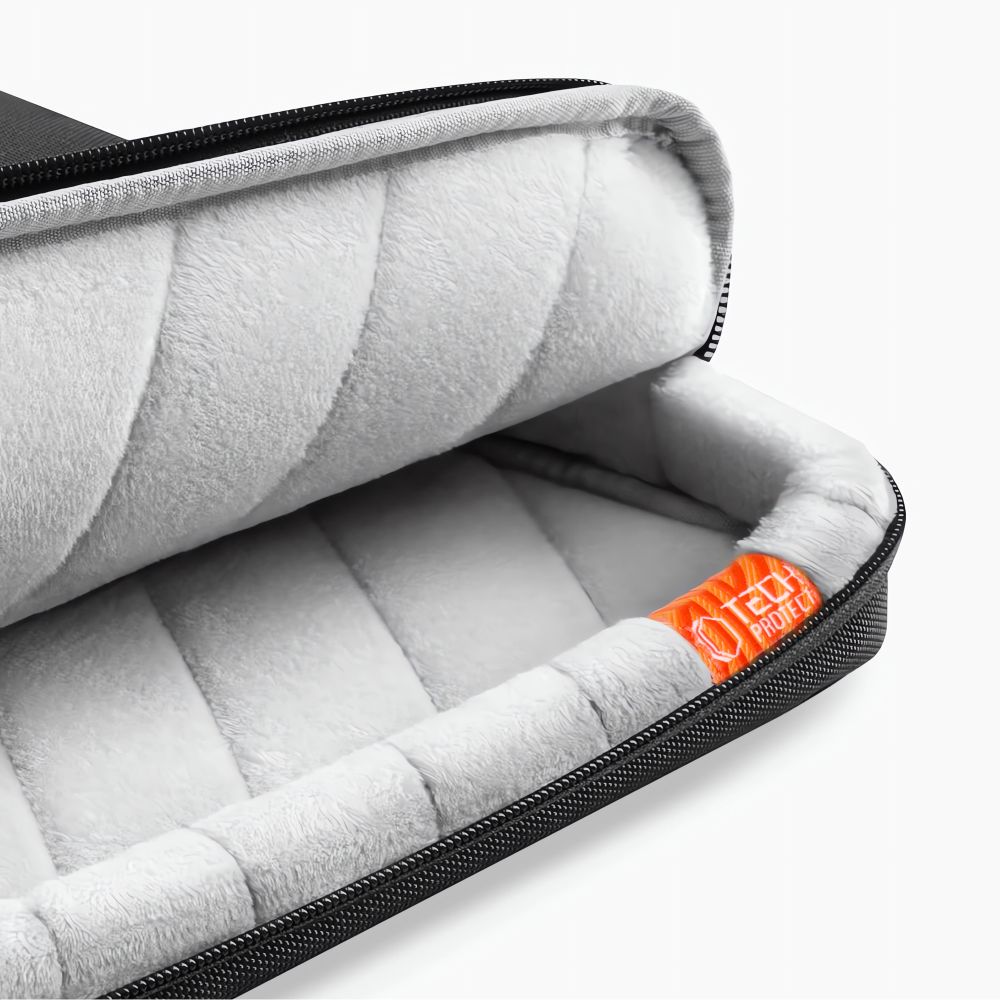 Tech-Protect Defender Laukku 17" kannettavalle tietokoneelle - musta