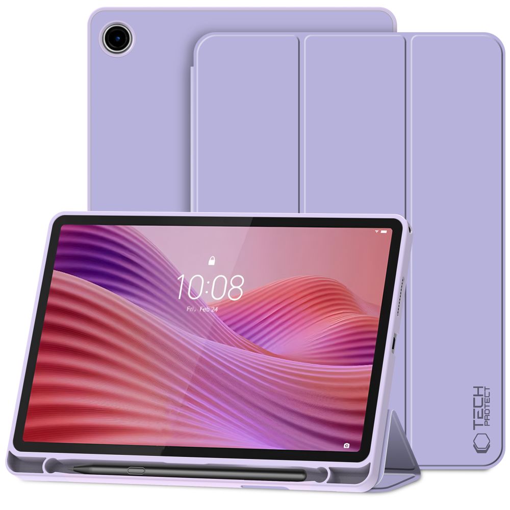 Tech-Protect SmartCase-kynä Lenovo Tab 10.1 TB-311 - violetti