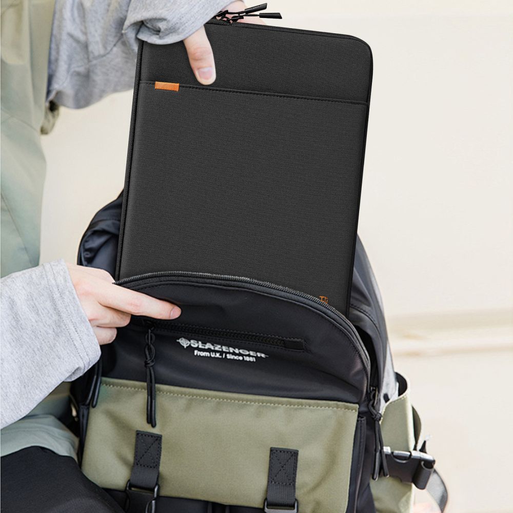 Tech-Protect Defender Kannettavan tietokoneen ja tabletin laukku 11-13" - musta