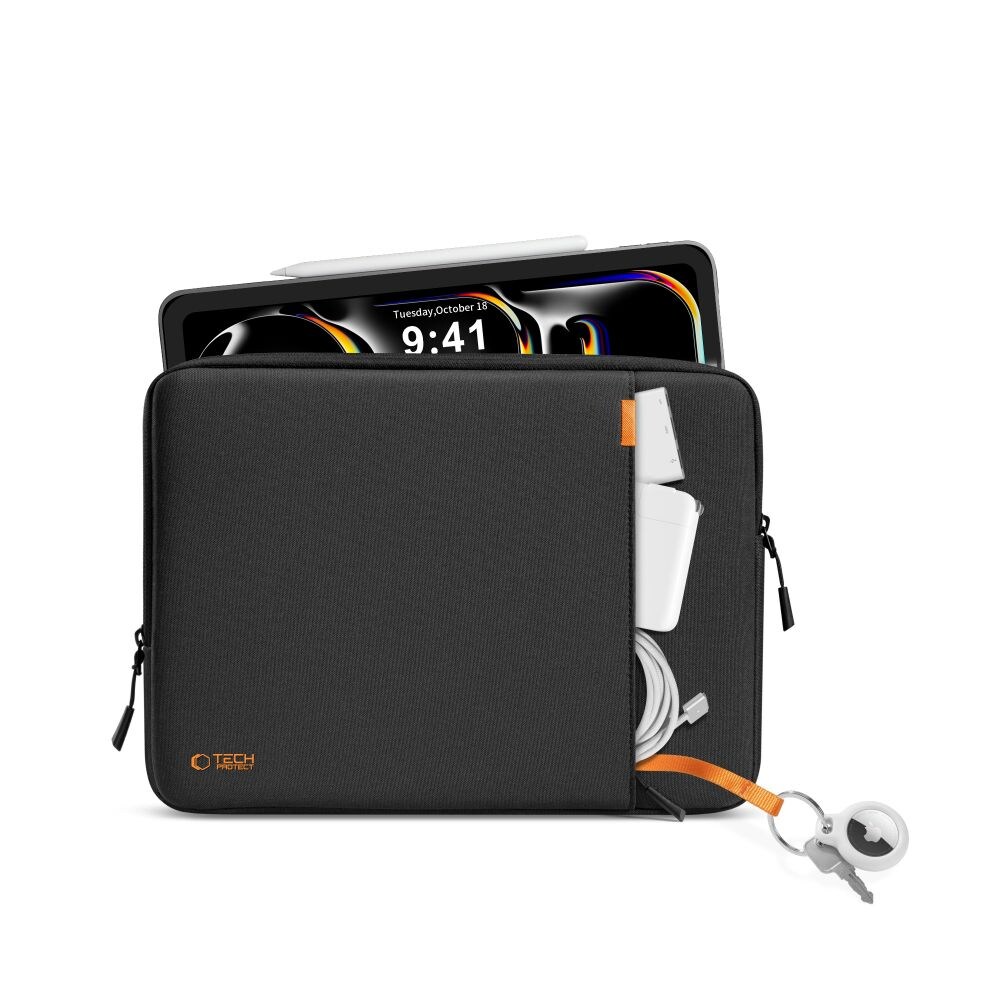 Tech-Protect Defender Kannettavan tietokoneen ja tabletin laukku 11-13" - musta