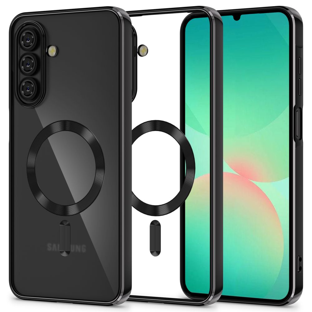 Tech-Protect MagFlex MagSafe kotelo Samsung Galaxy A26 5G - Kirkas musta