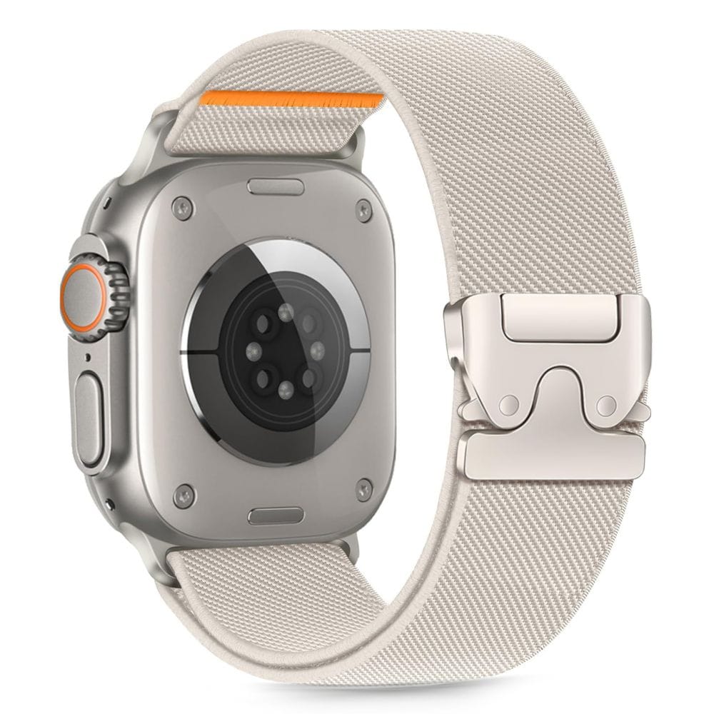 Tech-Protect Nylon lukko Apple kellolle 44 / 45 / 46 / 49 mm - Harmaa