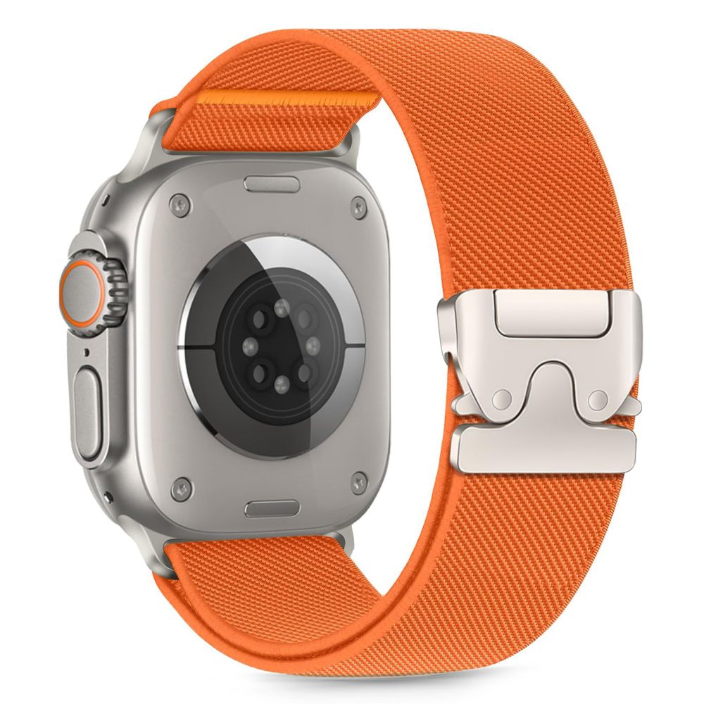Tech-Protect Nylon lukko Apple kellolle 44/45/46/49mm - Oranssi