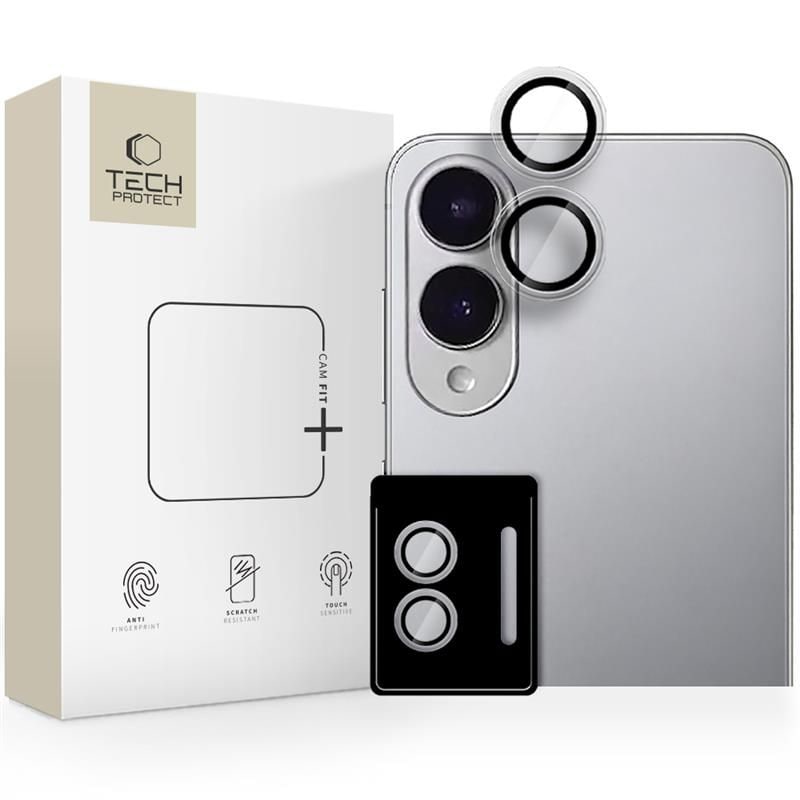 Tech-Protect Camring Fit+ kamerasuojus Samsung Galaxy s25 Edge - Kirkas