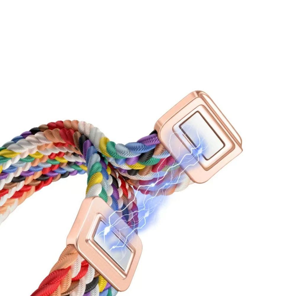Tech-Protect NylonMag hihna Xiaomi Smart Band 8 / 9 / NFC - musta