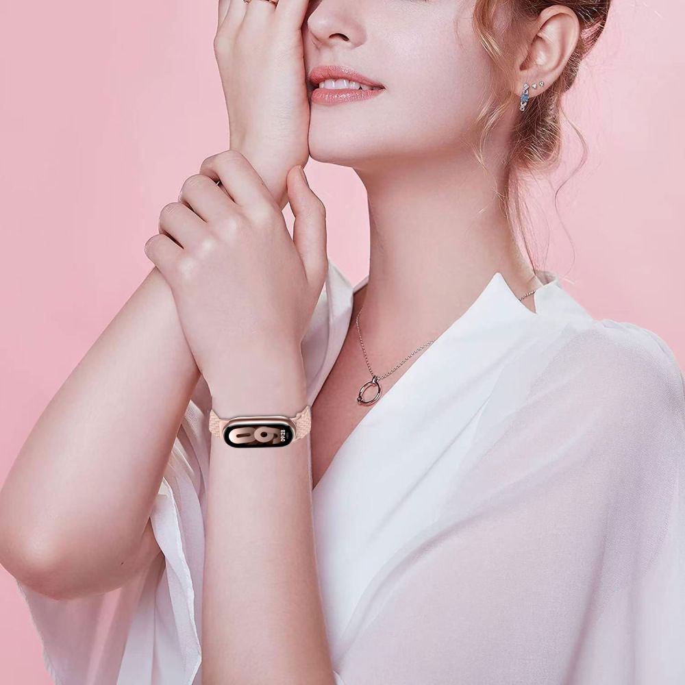 Tech-Protect NylonMag hihna Xiaomi Smart Band 8 / 9 / NFC - musta