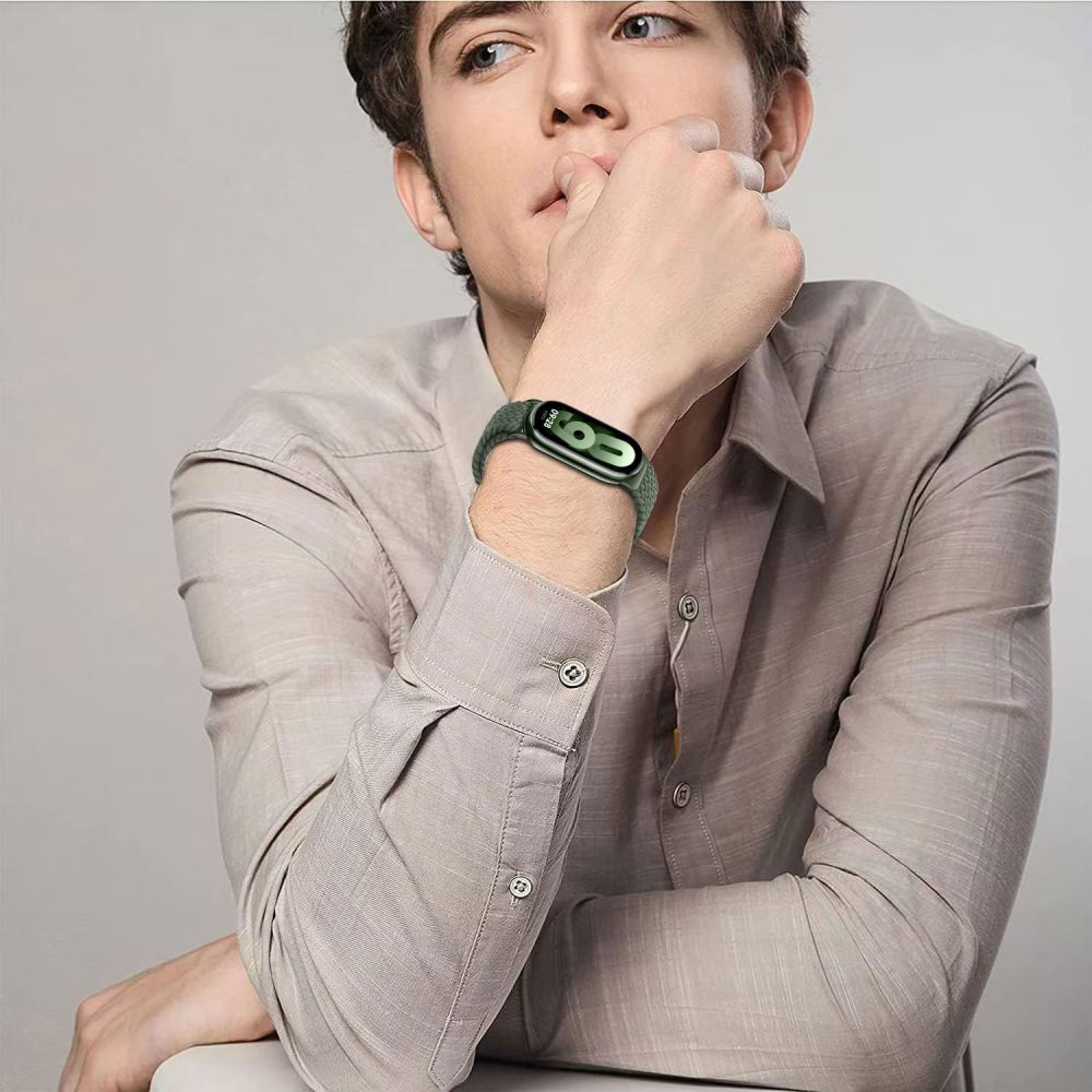 Tech-Protect NylonMag hihna Xiaomi Smart Band 8 / 9 / NFC - musta