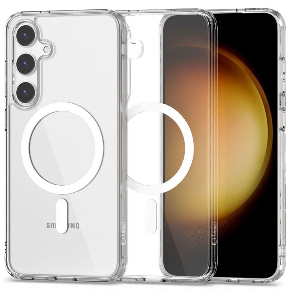 Tech-Protect FlexAir hybridi MagSafe kotelo Samsung Galaxy S24 FE - läpinäkyvä