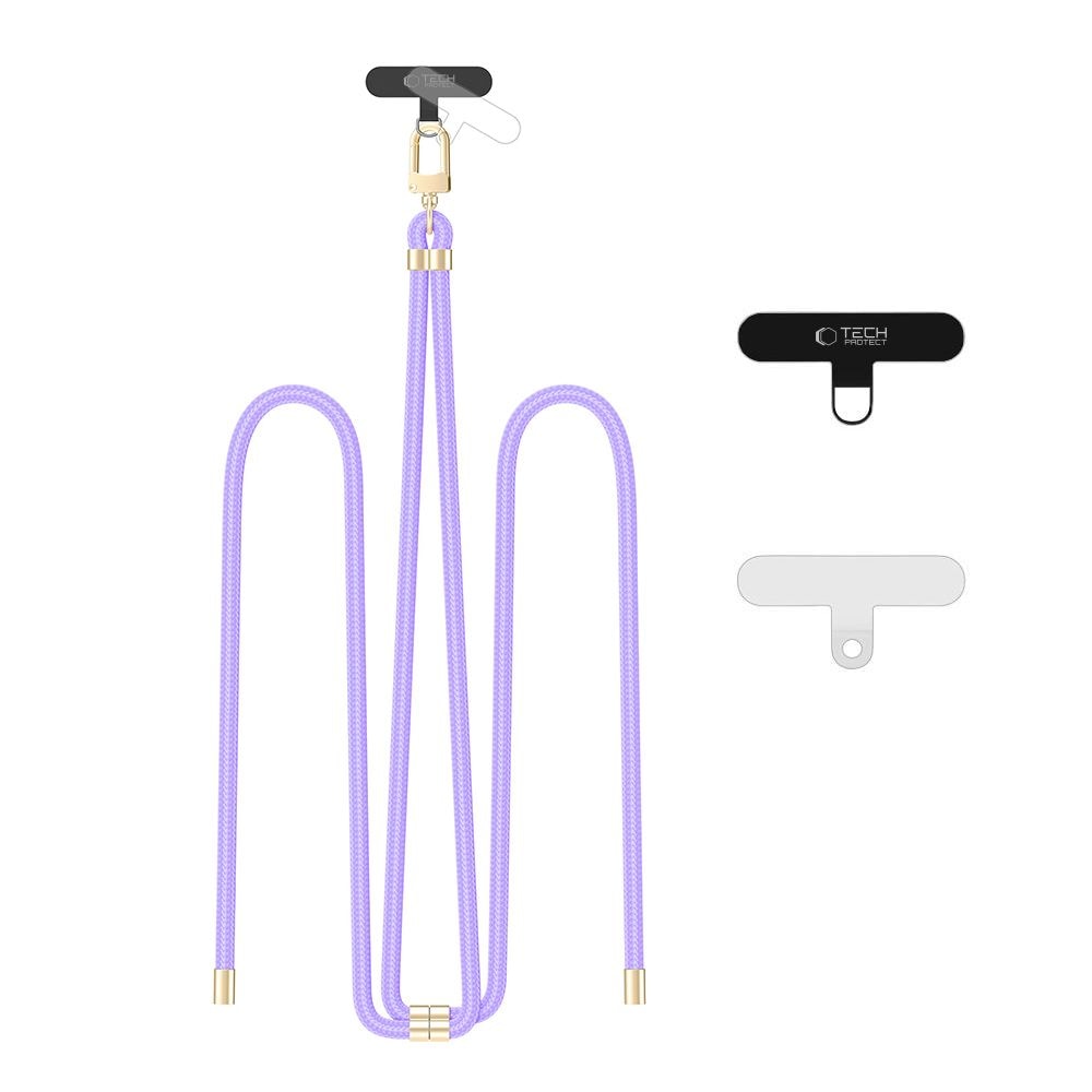 Tech-Protect C7S Rope Crossbody hihna hihna hihna - violetti