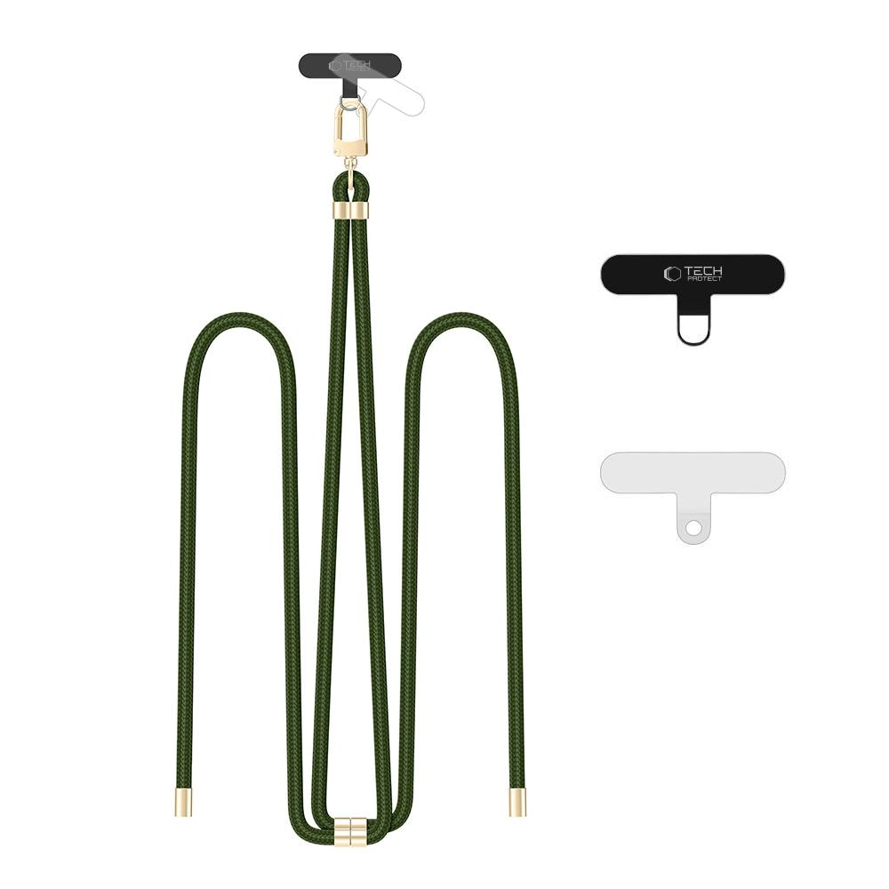 Tech-Protect C7S Rope Crossbody -rannehihna - Olive