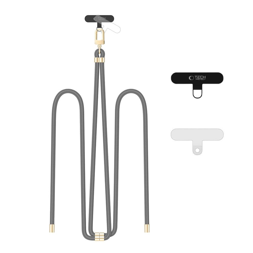 Tech-Protect C7S Rope Crossbody hihnahihna - harmaa