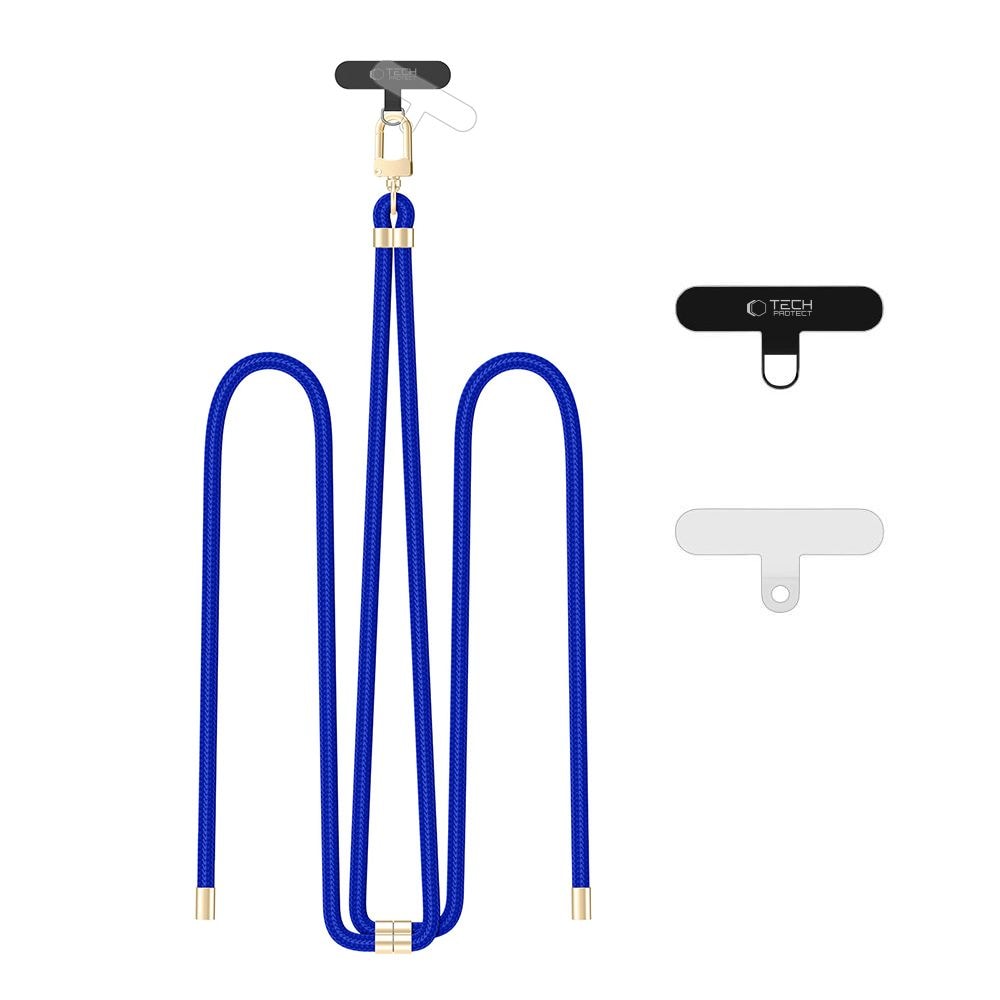 Tech-Protect C7S Rope Crossbody -rannehihna - sininen