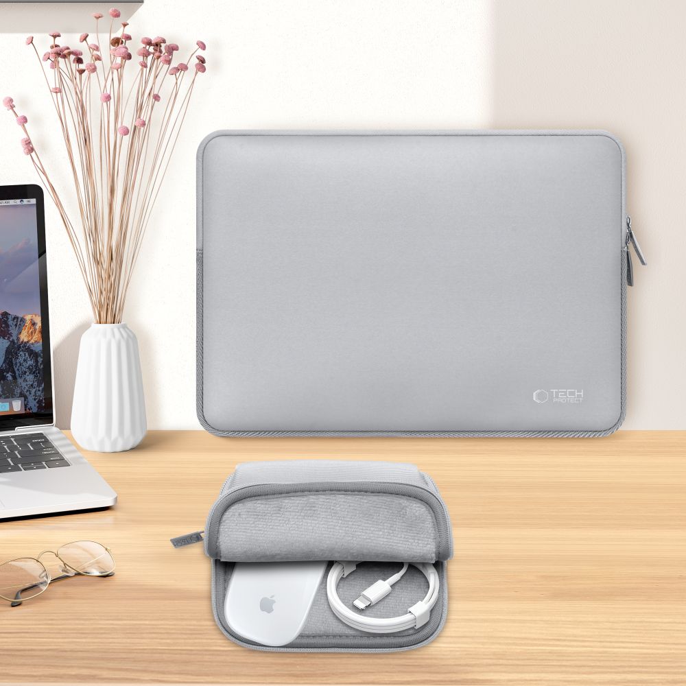 Tech-Protect Neoslim 13-14" kannettava tietokone laukku - harmaa
