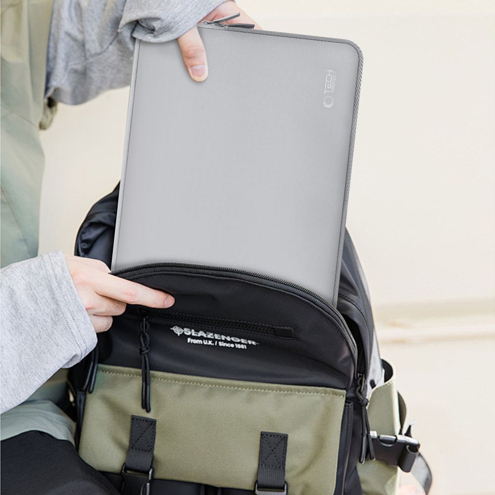 Tech-Protect Neoslim 13-14" kannettava tietokone laukku - harmaa