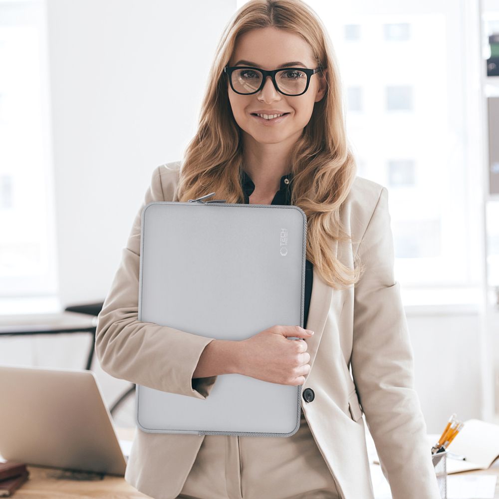 Tech-Protect Neoslim 13-14" kannettava tietokone laukku - harmaa