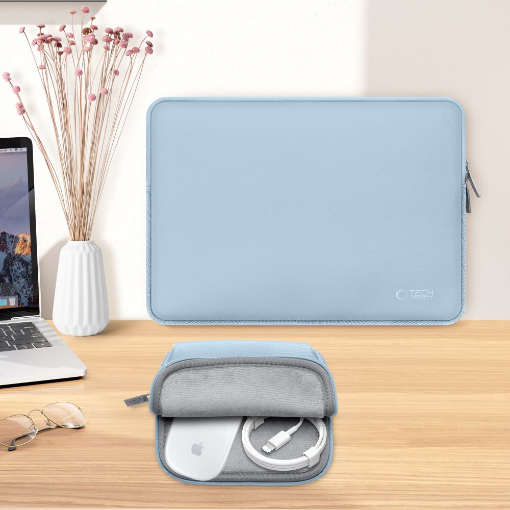 Tech-Protect Neoslim 13-14" kannettava tietokone laukku - sininen
