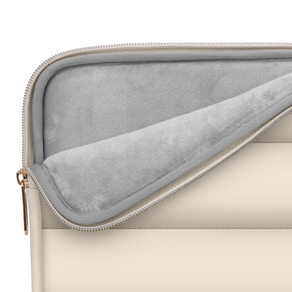 Tech-Protect Puffy 13-14 kannettava tietokone laukku - Beige