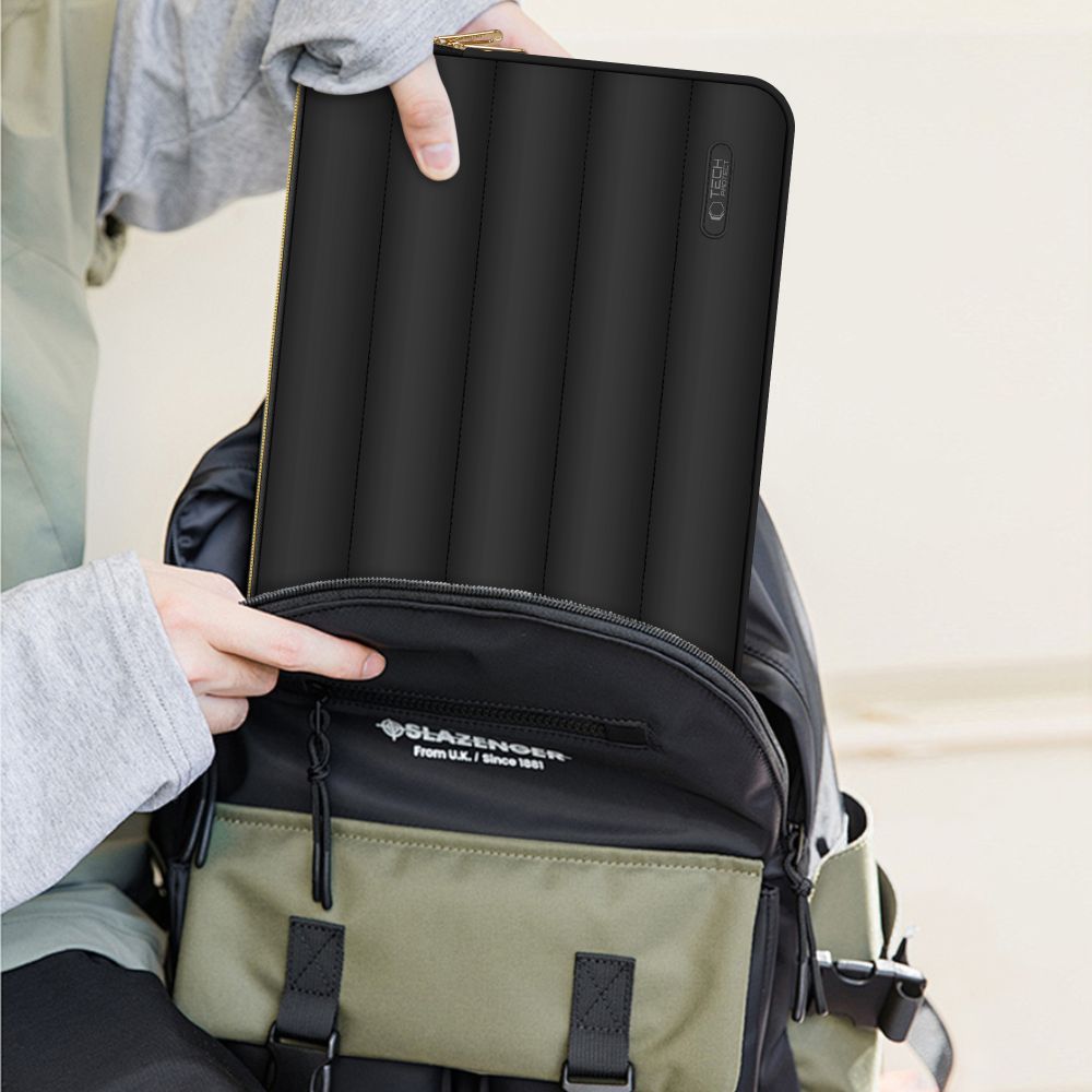 Tech-Protect Puffy 15-16 kannettava tietokone laukku - musta