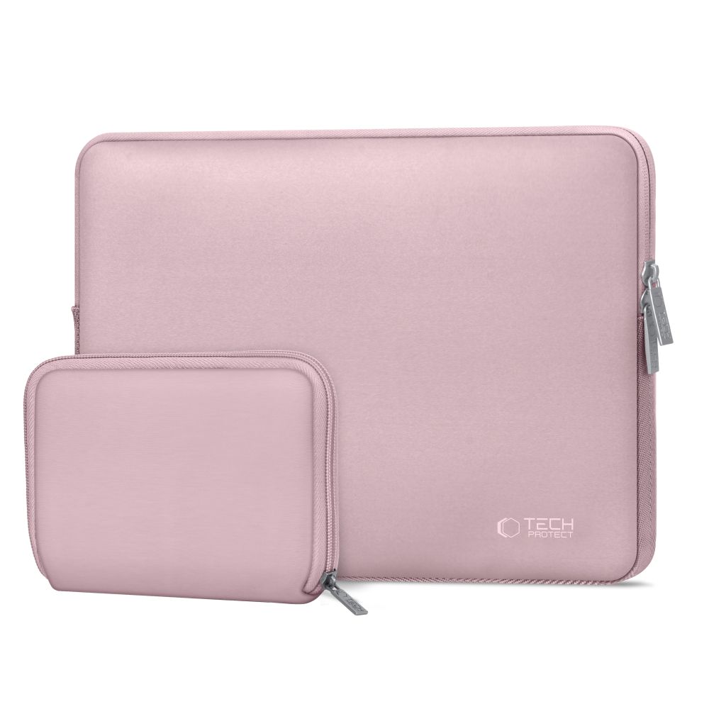 Tech-Protect Neoslim 15-16" kannettava tietokone laukku - vaaleanpunainen