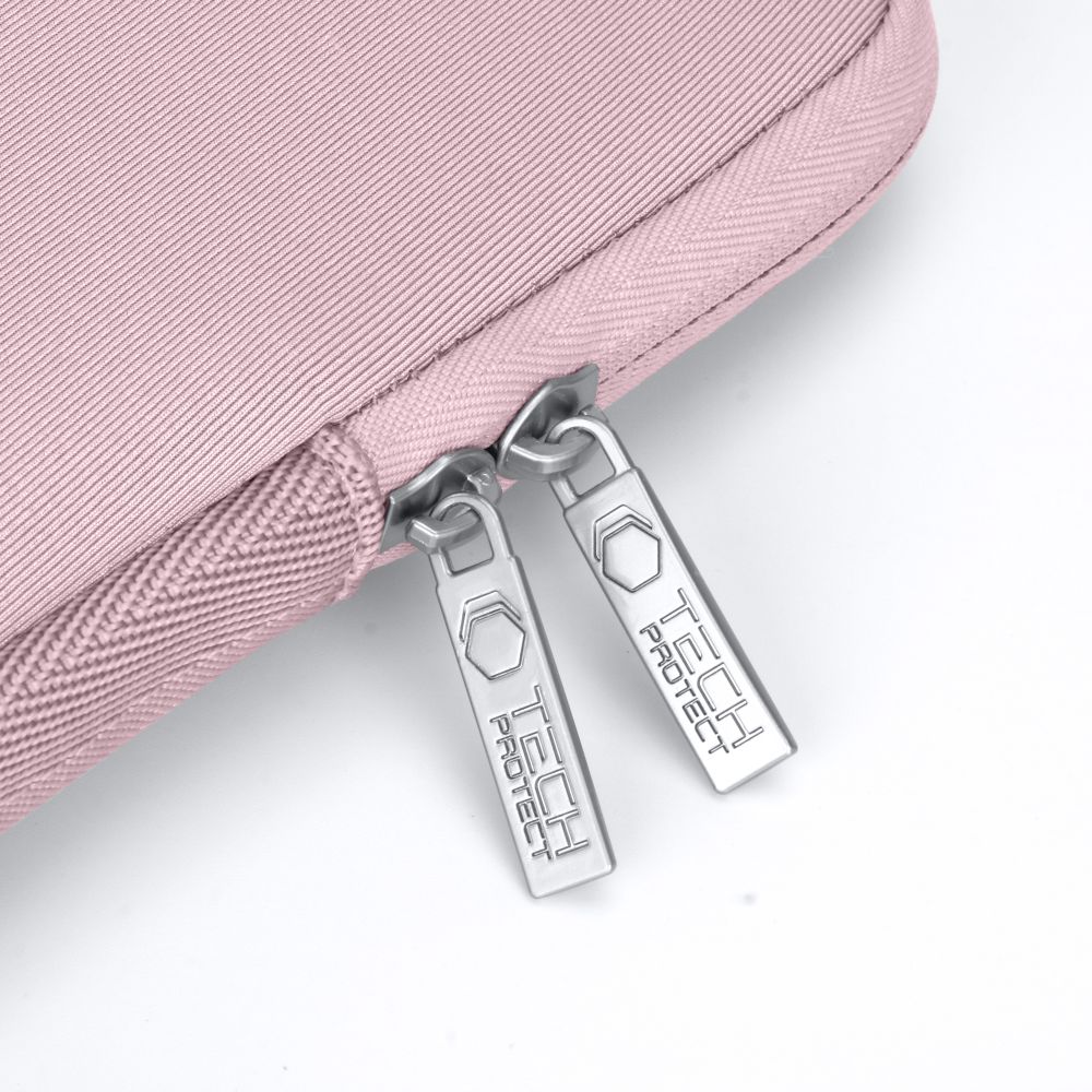 Tech-Protect Neoslim 15-16" kannettava tietokone laukku - vaaleanpunainen