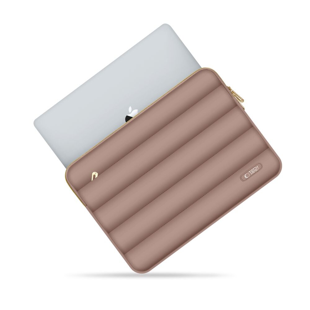 Tech-Protect Puffy 15-16" kannettava tietokone laukku - ruskea