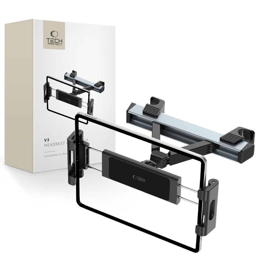 Tech-Protect V3 auton niskatuen kiinnike - musta