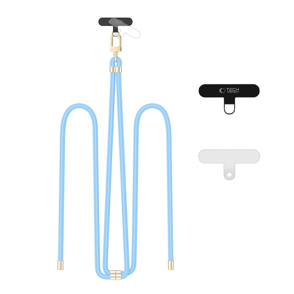 Tech-Protect C7S Rope Crossbody -rannehihna - sininen