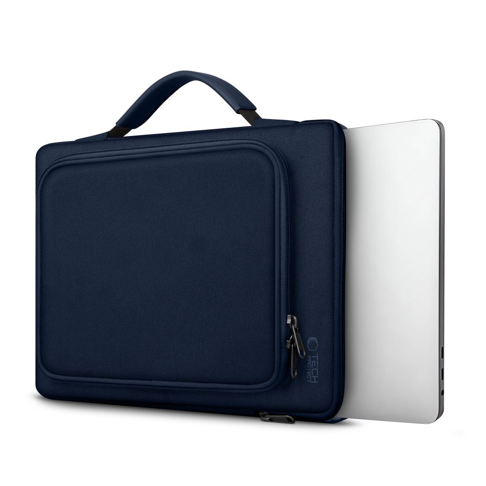 Tech-Protect Basic laukku 15-16" kannettavalle tietokoneelle - sininen