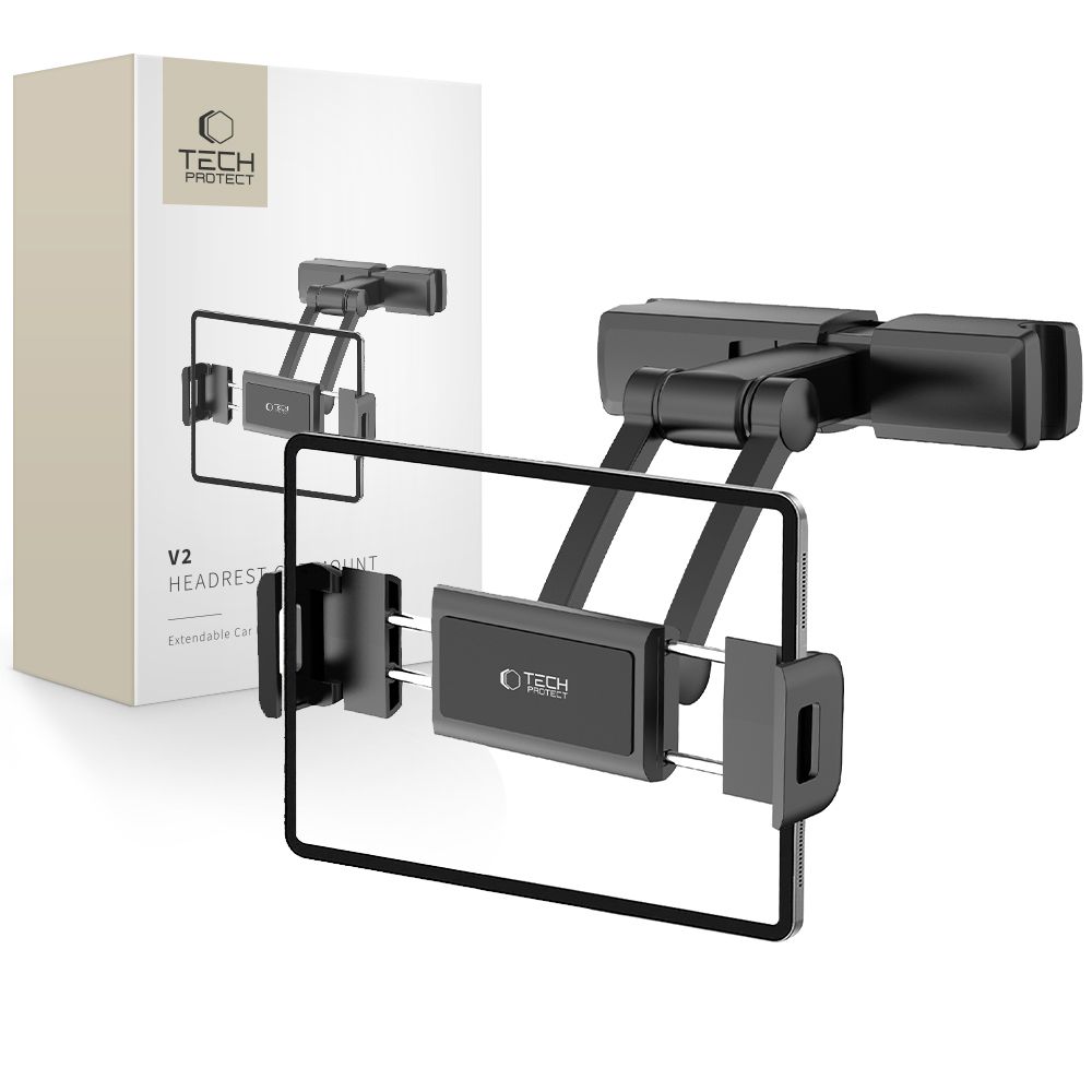 Tech-Protect V2 auton niskatuen pidike - musta